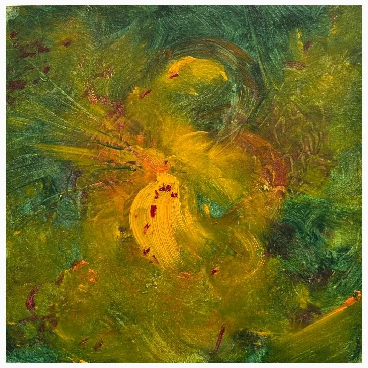 Lily, ​​​Oil on Board​​, 20cm x 20cm, unframed £215, framed £340