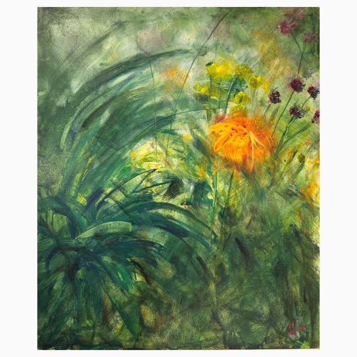 Sanctuary, Oil on Board, 61cm x 51cm, unframed, SOLD