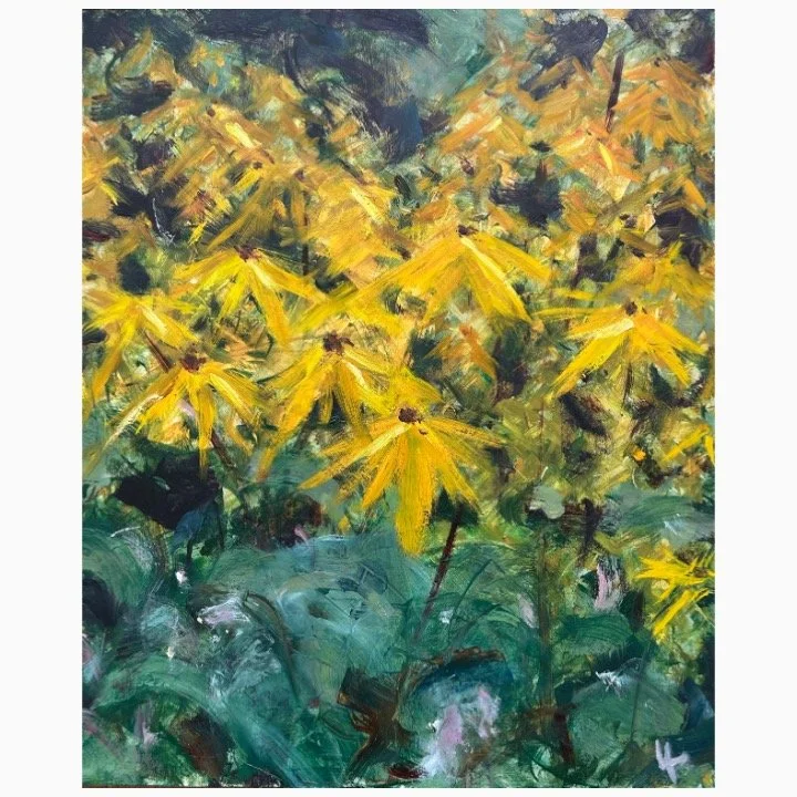 Golden Hour​​, Oil on Board​​, 61cm x 51cm, unframed £695, framed £895