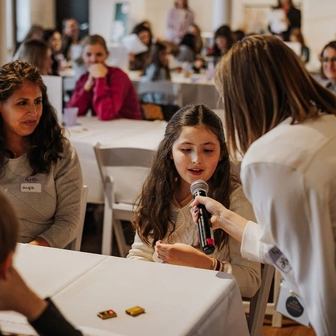 You don't need the whole plan figured out to pitch your idea, raise your hand, or try the thing that scares you. Most of the girls in this room didn't have a plan either - they went anyway.

That's the whole point of She Means Business. Not perfect c