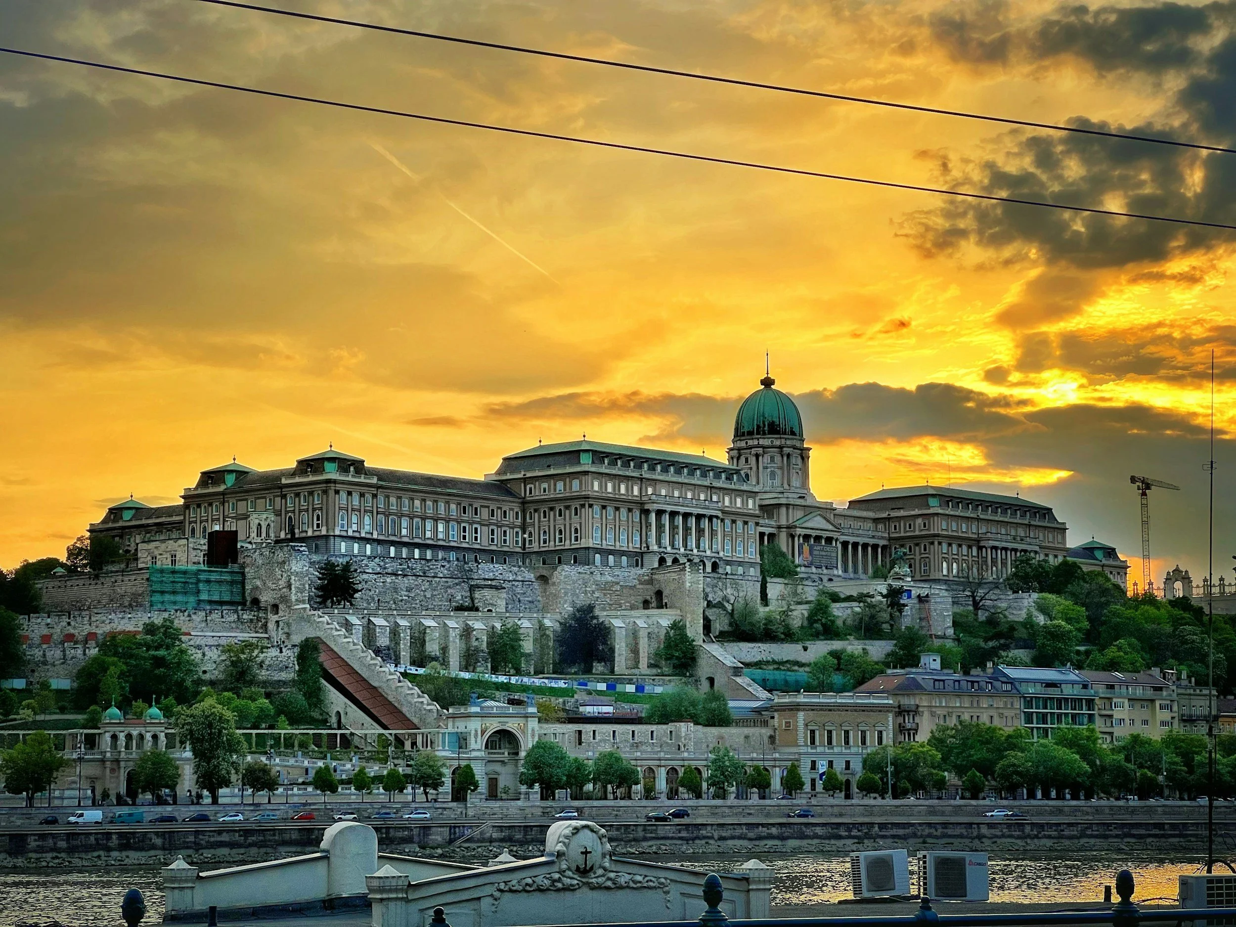 Buda Castle hill historic landmark Budapest