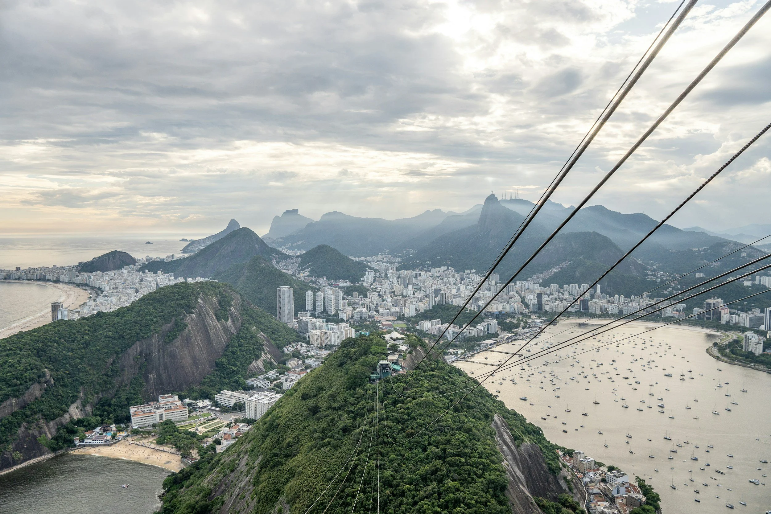 Sugarloaf Mounta view from above
