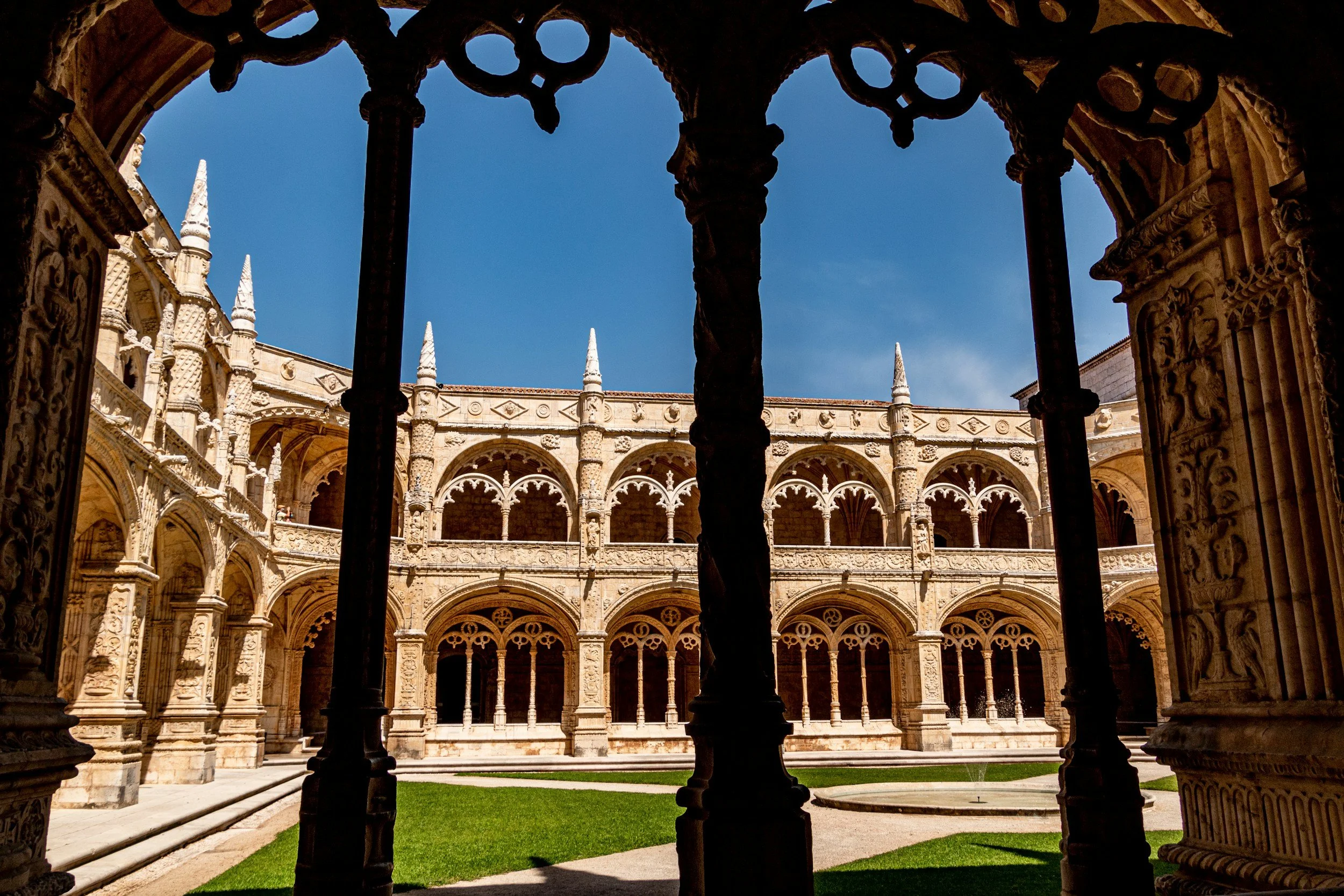 Jeronimos Monastery Lisbon cloisters architecture