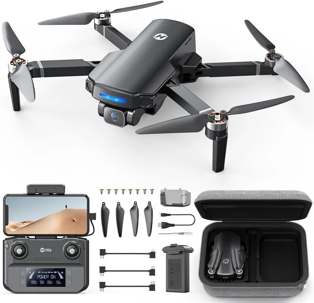 Holy Stone GPS Drone with 4K UHD Camera for Adults Beginner