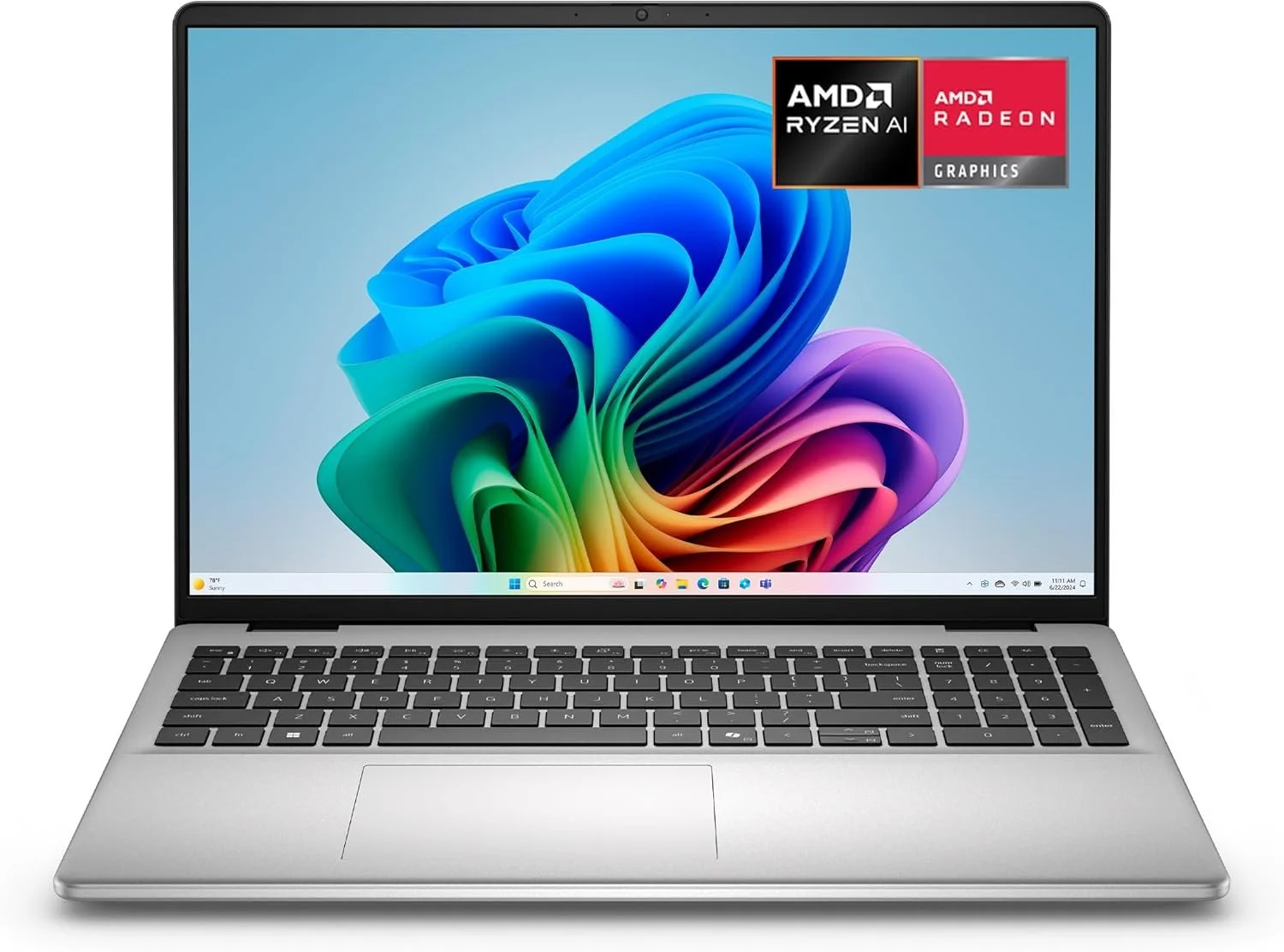 Dell 16 Laptop DC16256-16.0-inch 16:10 2K Touchscreen Display