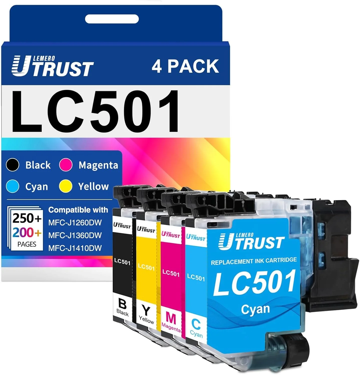 LEMERO UTRUST LC501 Ink Cartridge Replacement