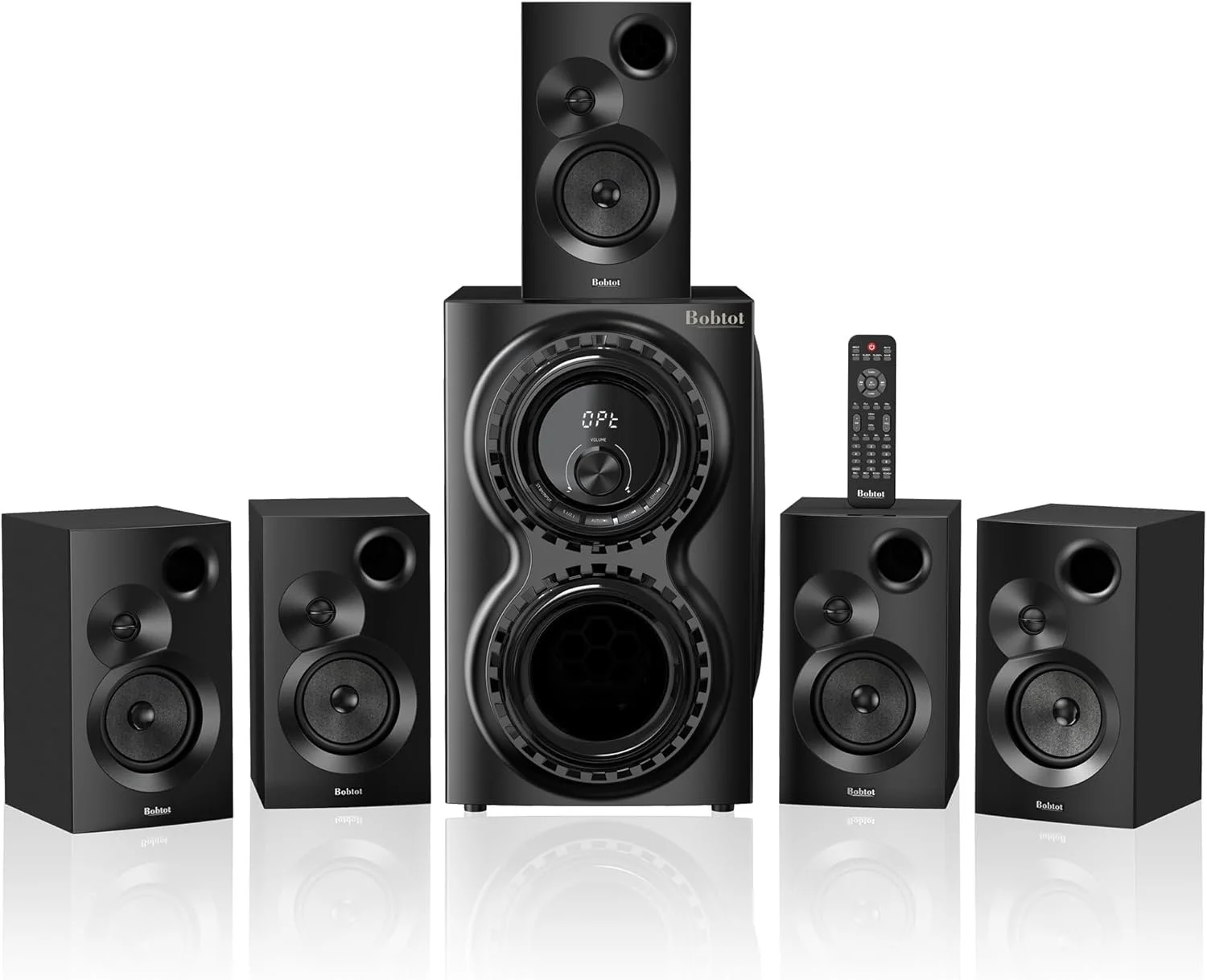 Bobtot Home Theater Sound System 5.1 Surround Sound Systems - 1400 Watts Peak Power