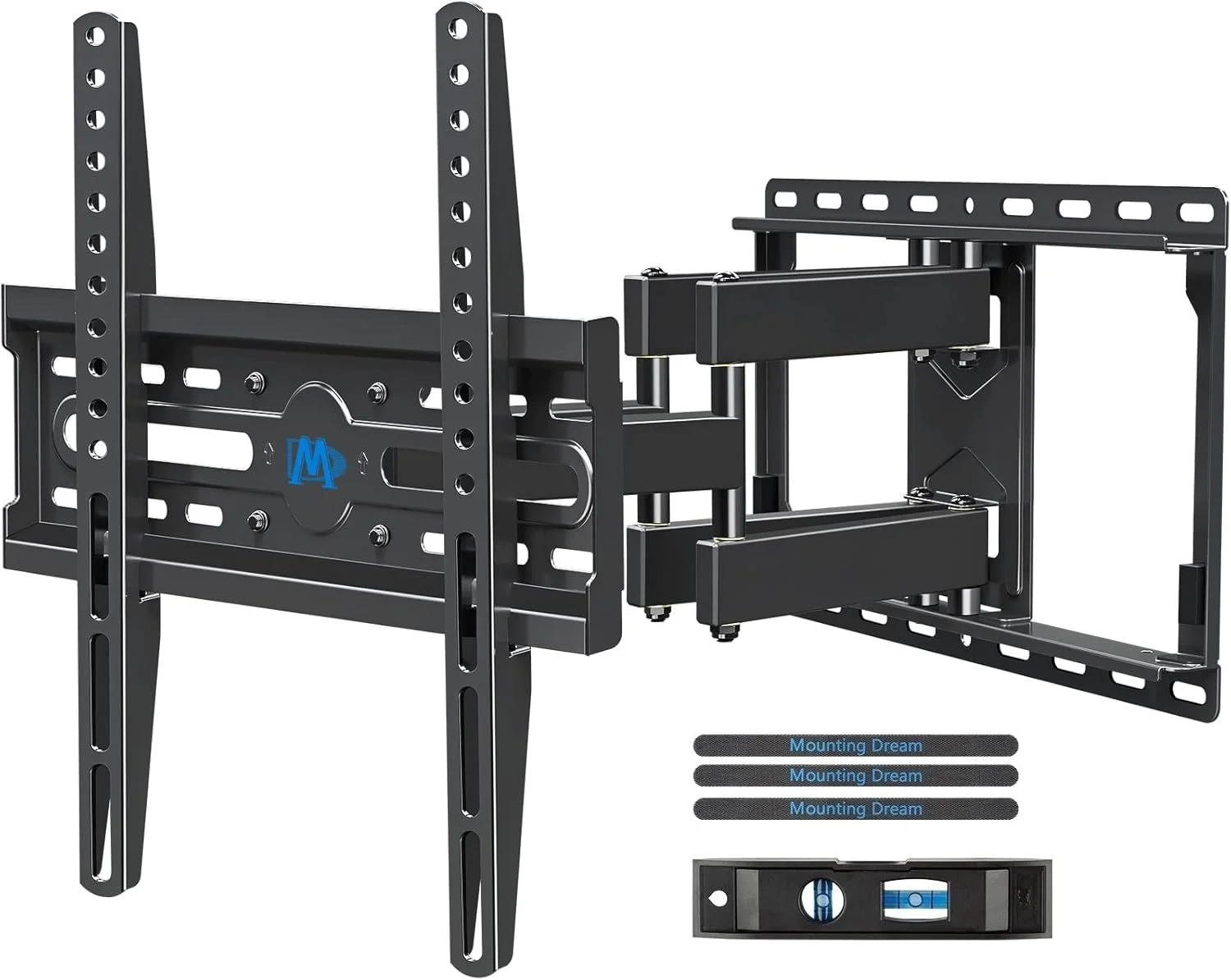 Mounting Dream TV Wall Mount for 32-65 Inch Television, Mount with Swivel and Tilt, Full Motion Bracket