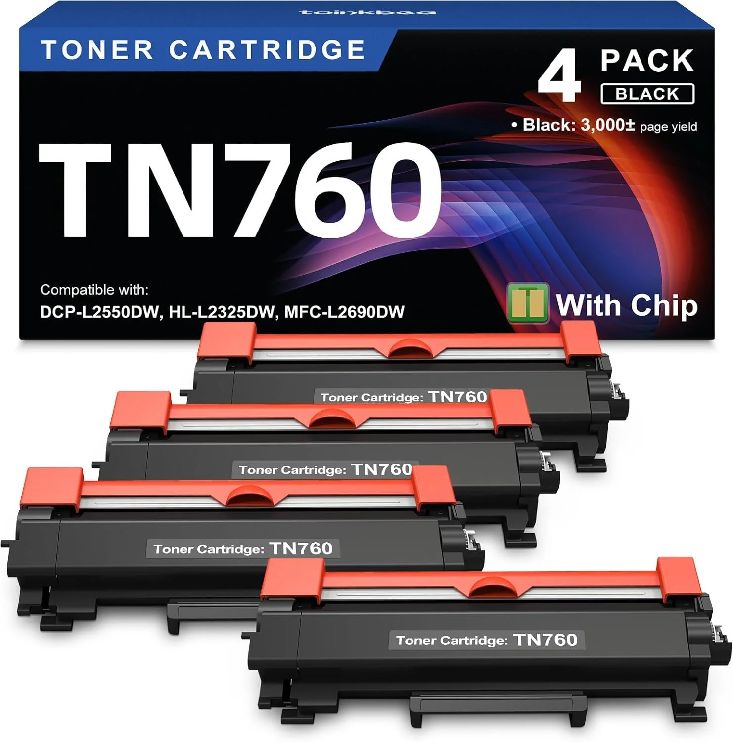 Toner High Yield Replacement for Brother Printers
