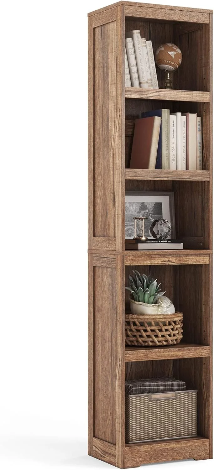 LINSY HOME 5-Shelf Bookcase