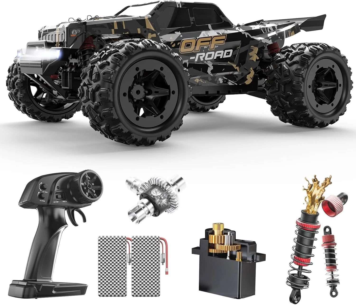 DEERC 9309E All Terrain Fast RC Cars for Adults
