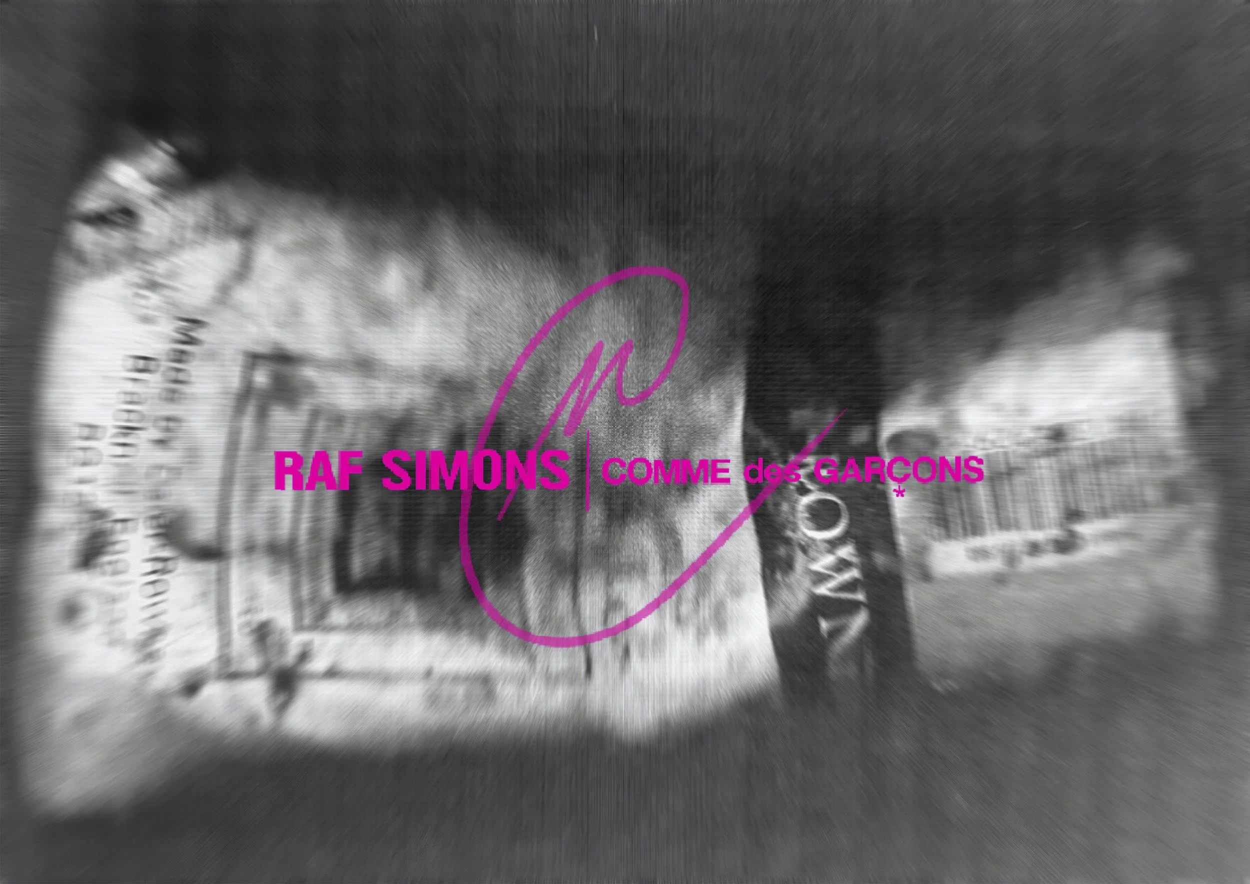 'Raf Simons X Comme Des Garçon X Everson'