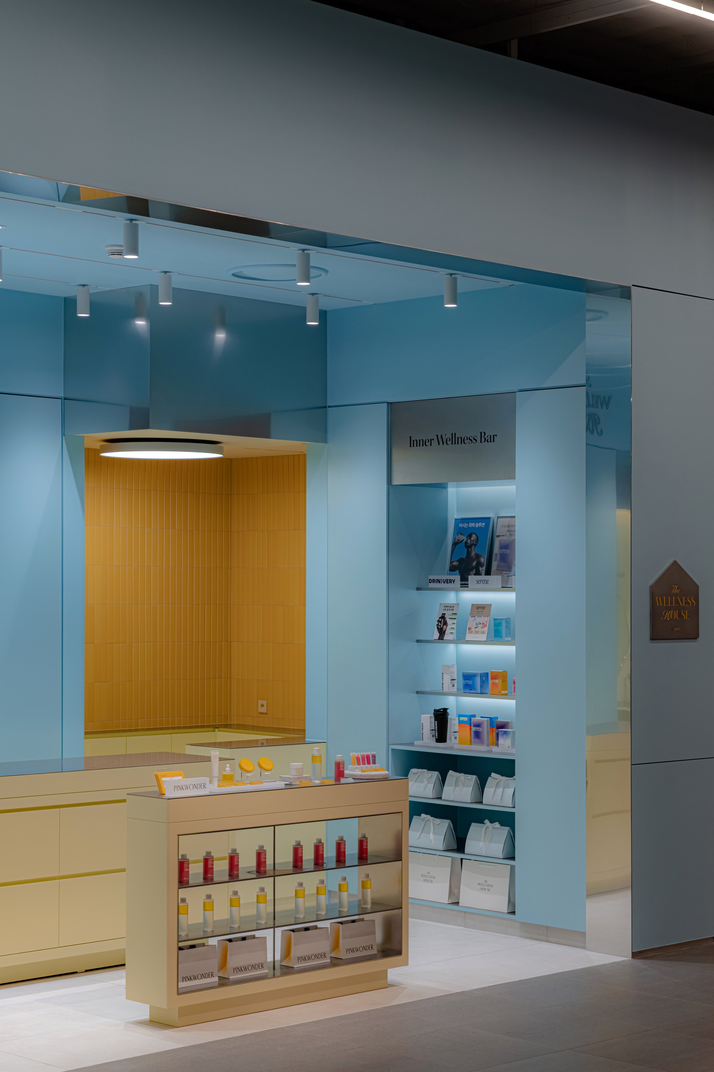 스페이스 한뼘_HandSpace 더현대서울 더웰니스하우스 the hyundai seoul the wellness house