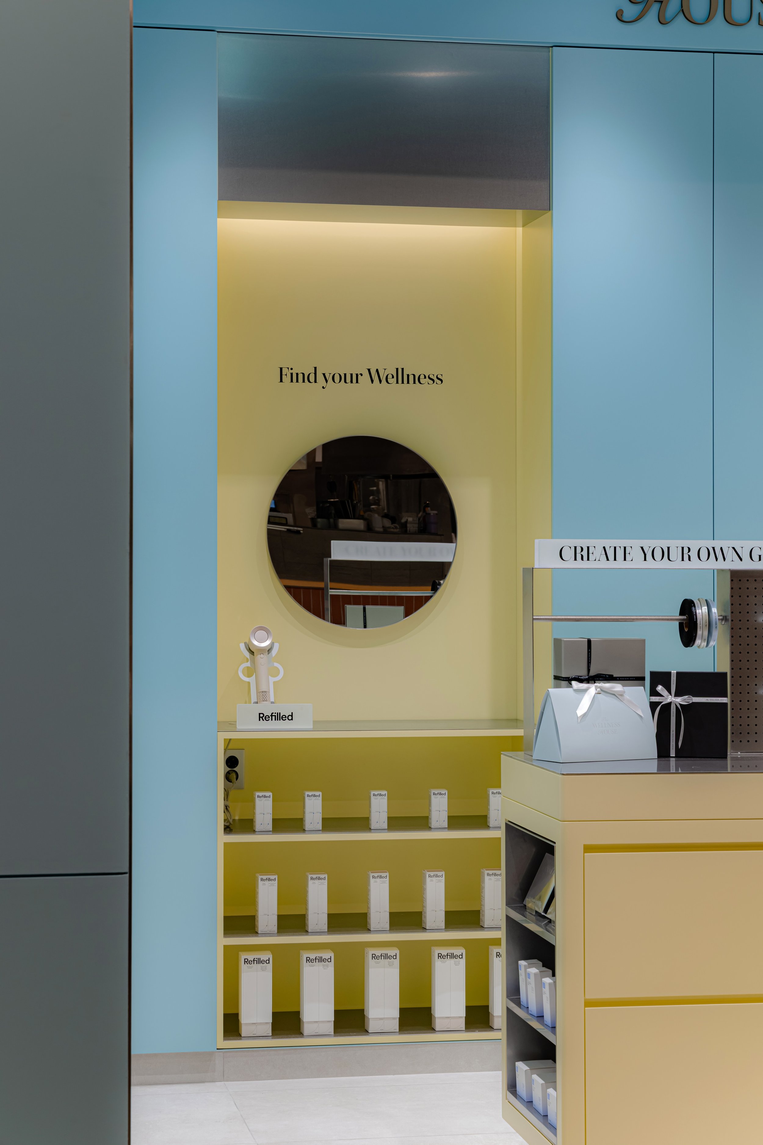 스페이스 한뼘_HandSpace 더현대서울 더웰니스하우스 the hyundai seoul the wellness house