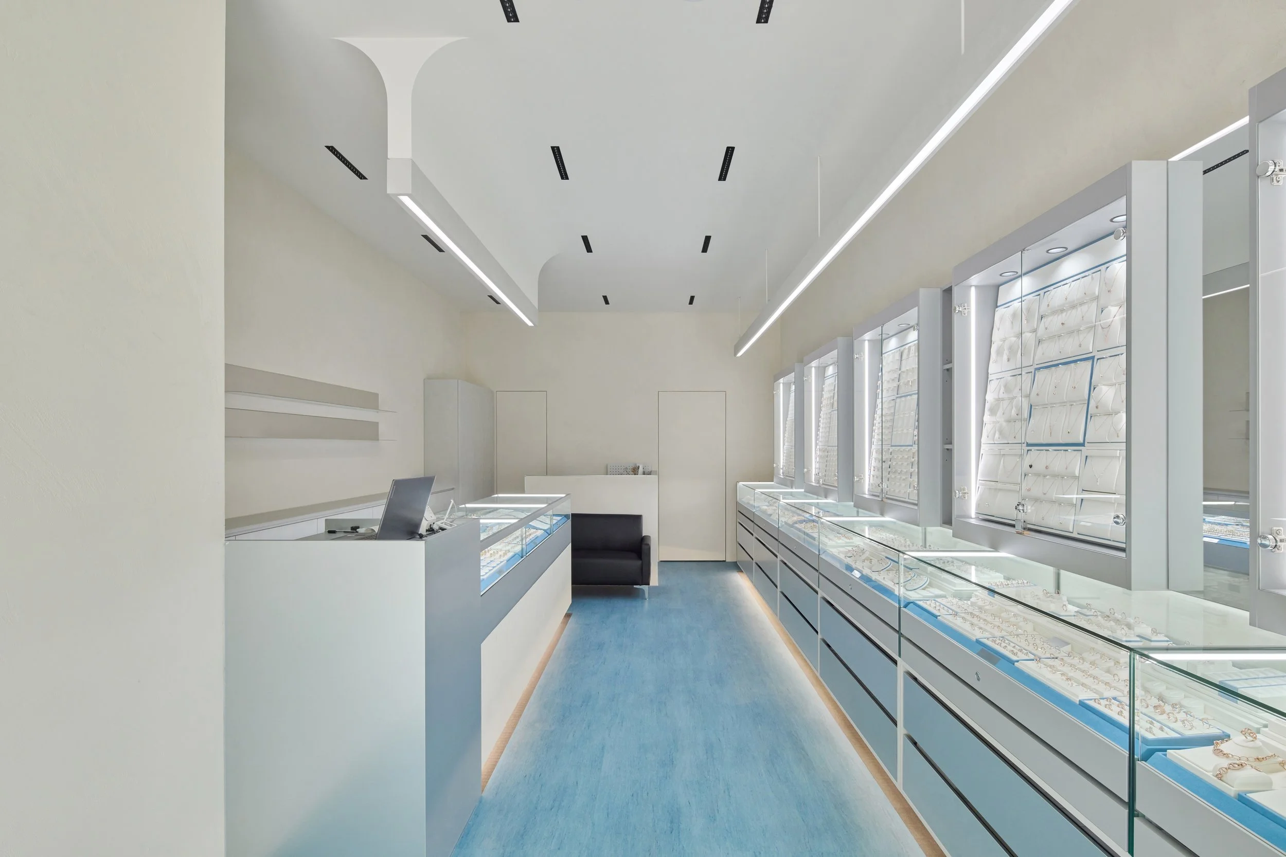 스페이스 한뼘_HandSpace 분당 성남 서현 오핀 쥬얼리 스토어 (ofin jewelry store) 인테리어, 상업공간 인테리어, 쥬얼리샵 인테리어