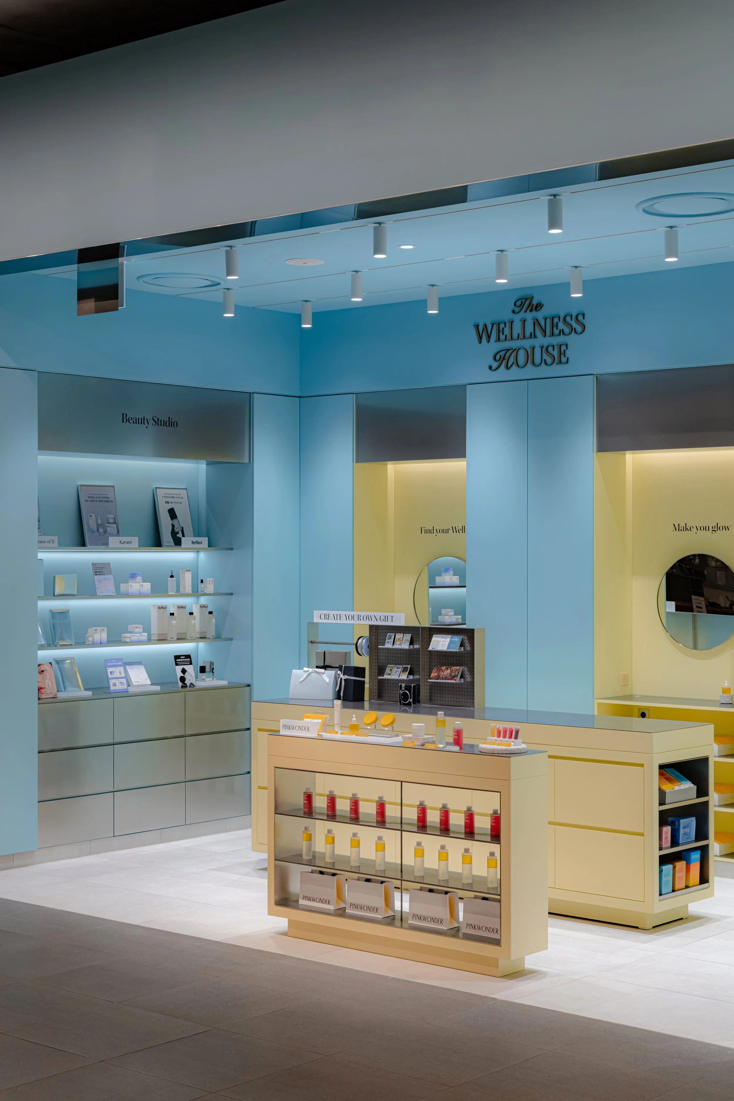 스페이스 한뼘_HandSpace 더현대서울 더웰니스하우스 the hyundai seoul the wellness house