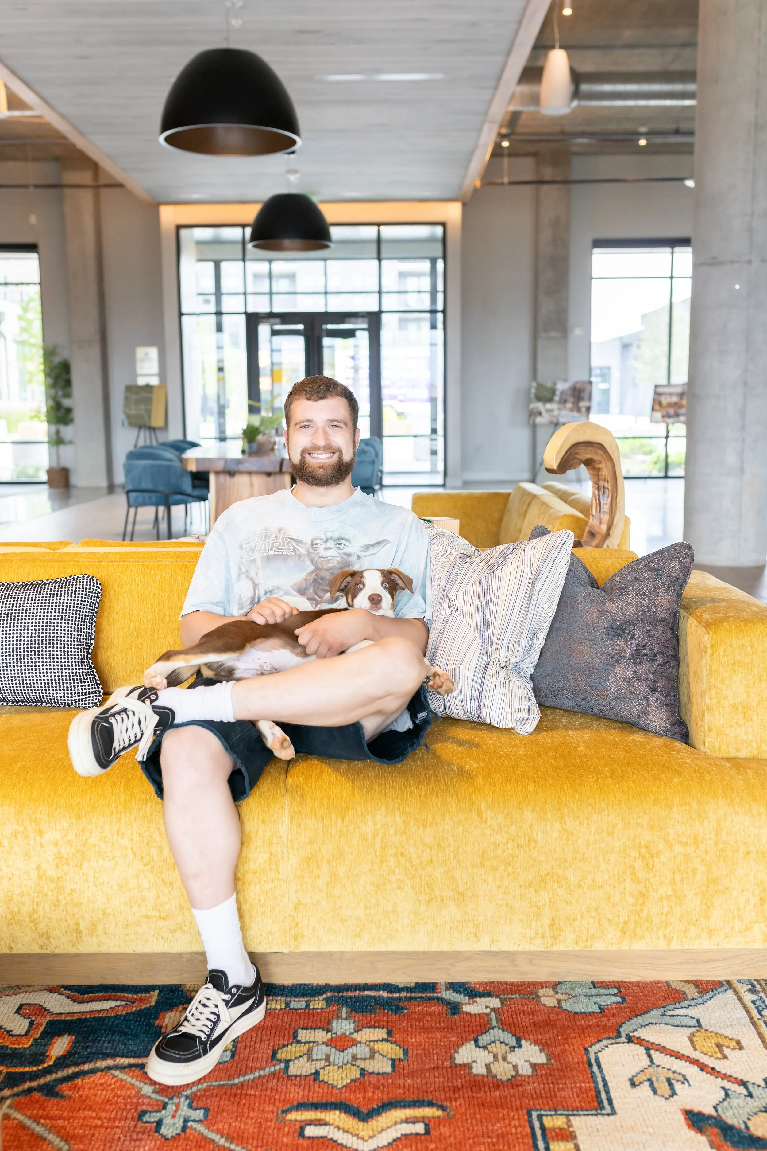 professional dog walker in Midtown Tulsa