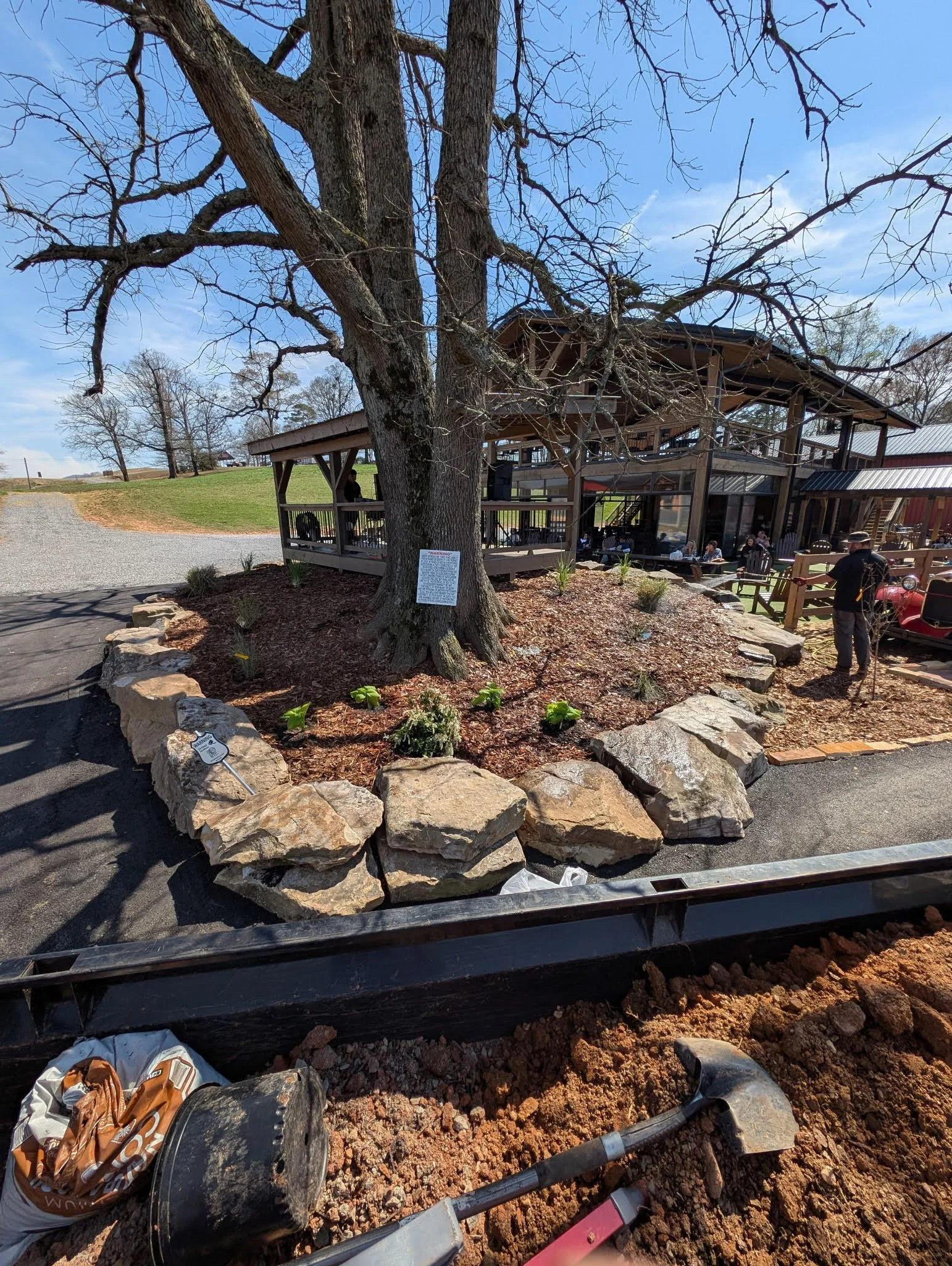 landscape bed maintenance