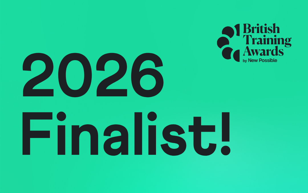 We’re a Finalist in the British Training Awards 2026