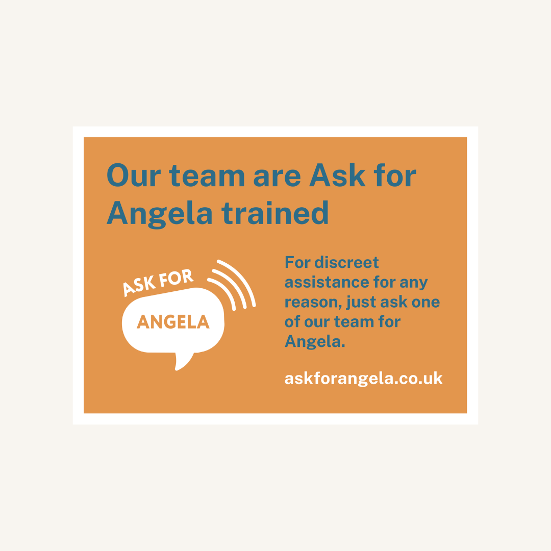 Ask for Angela Window Vinyls