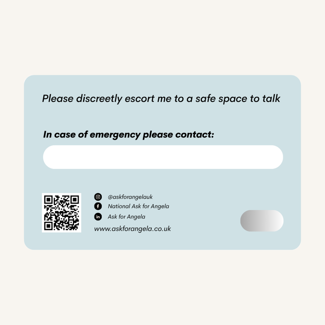 50 Ask for Angela HELP Cards - Paper — Ask for Angela