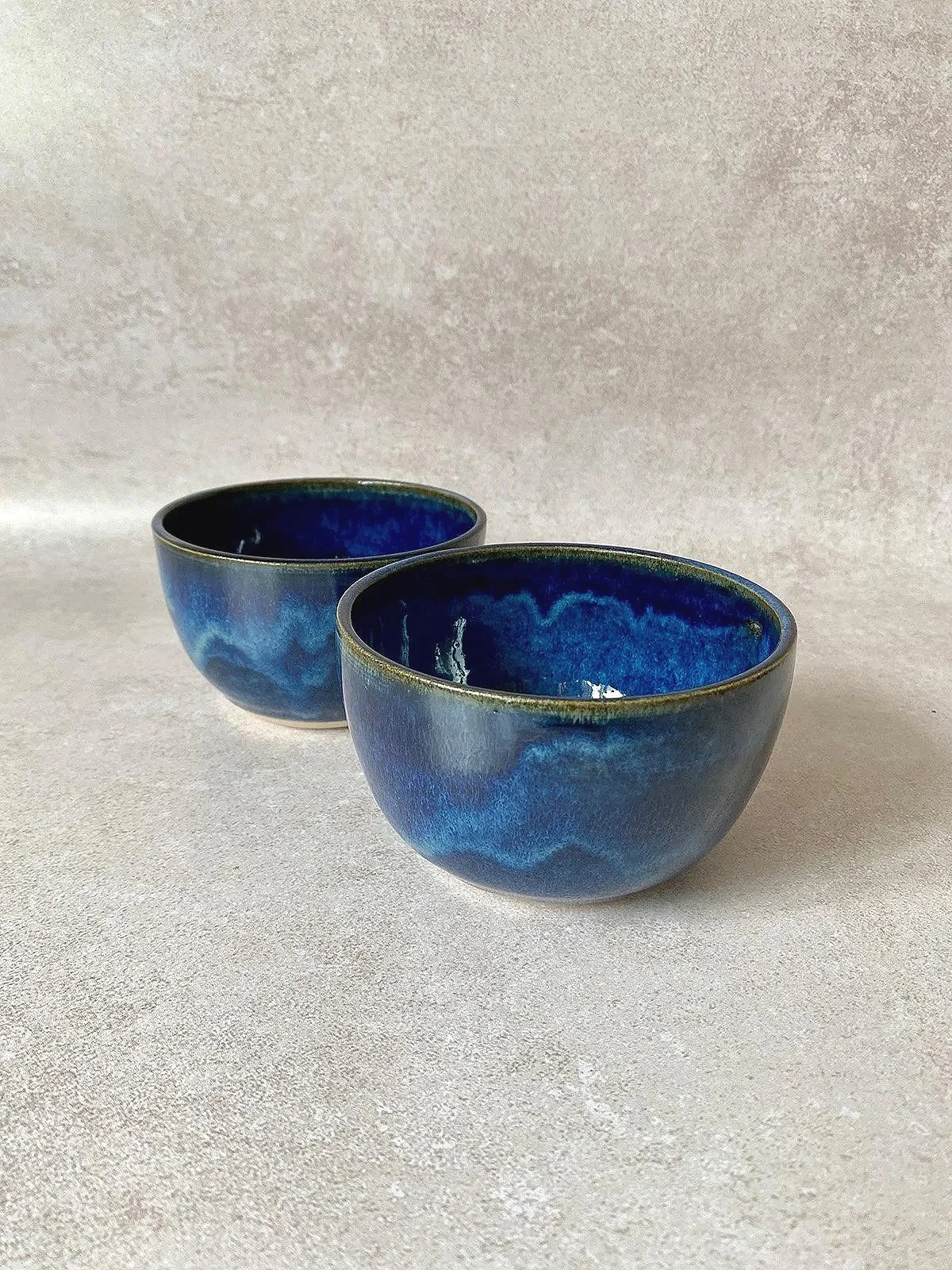 Pair of Blue Lagoon Bowls