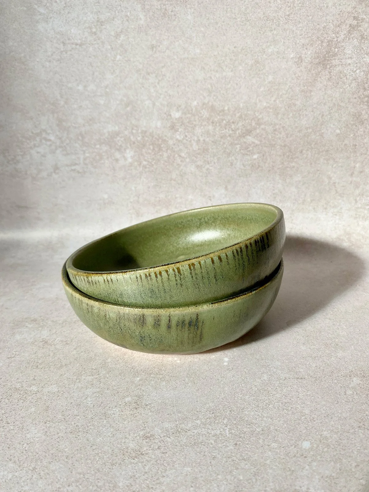 Pair of Meadow Green Bowls