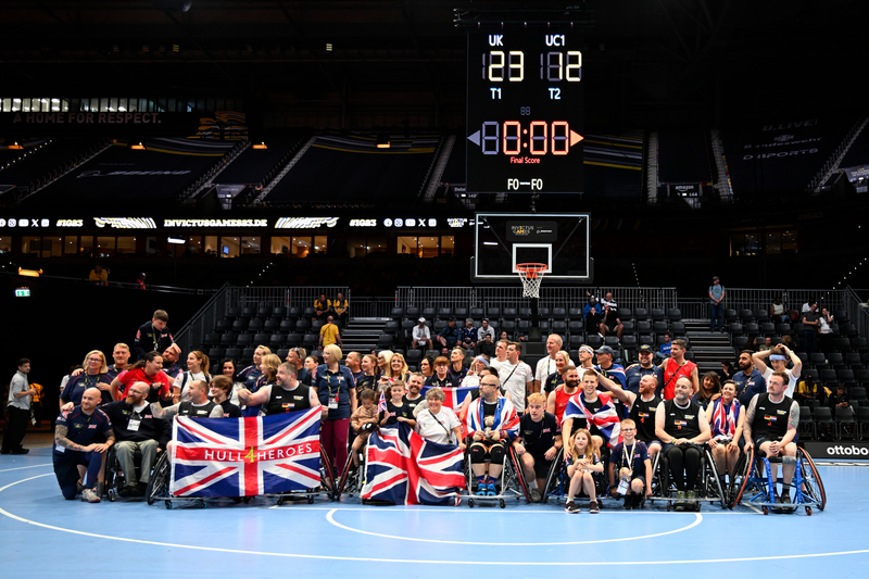 Good Luck to Team UK for Invictus Games 2025&nbsp;