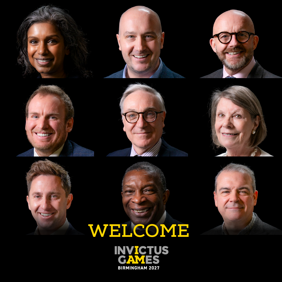 Board Members for Invictus Games Birmingham 2027 Announced&nbsp;