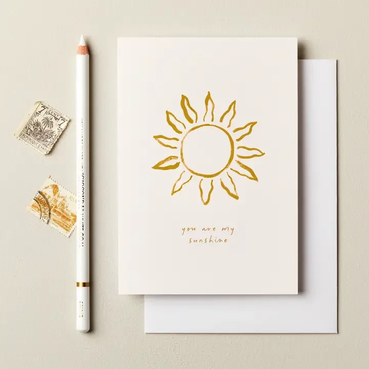 Sun Card | Valentine's Day Greeting Cards | Anniversary Card