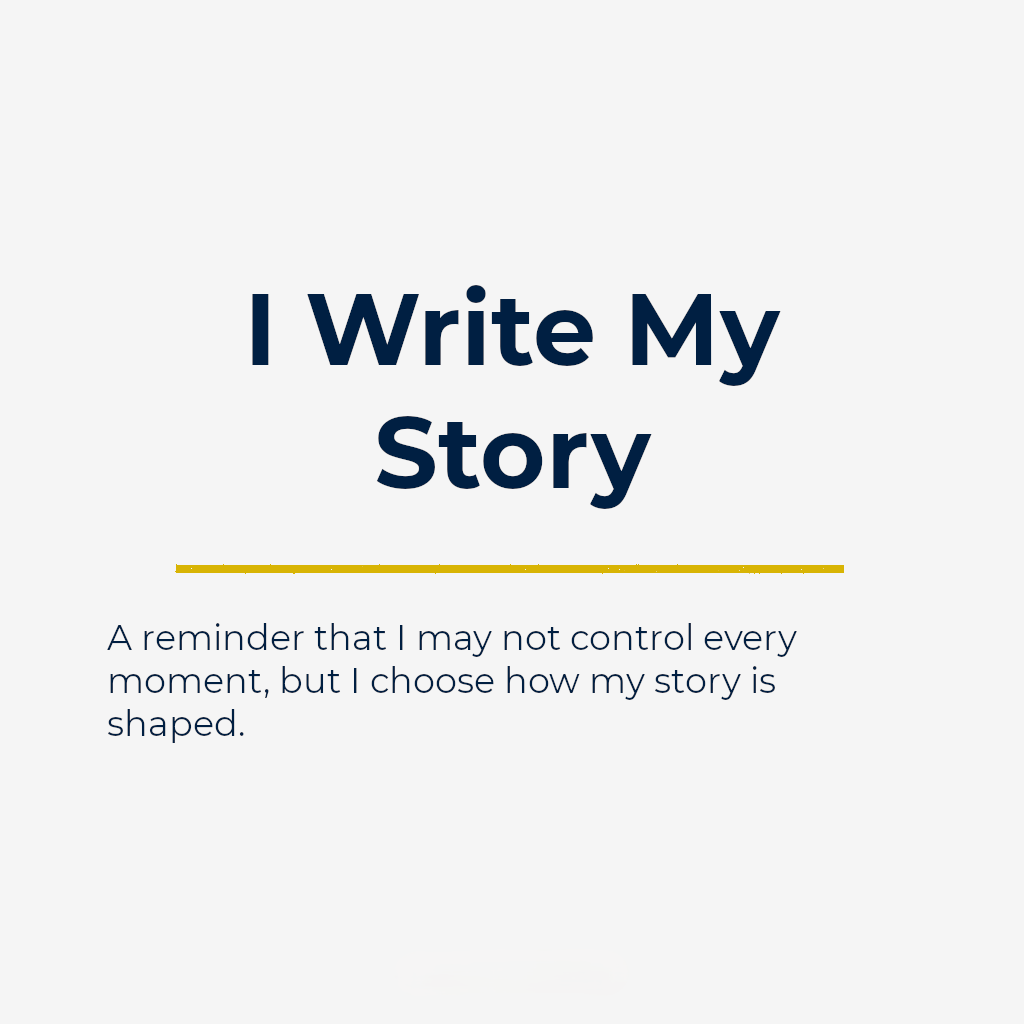I Write My Story