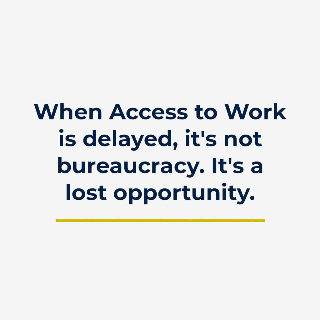 When Access to Work is delayed, it’s not bureaucracy. It’s a lost opportunity.