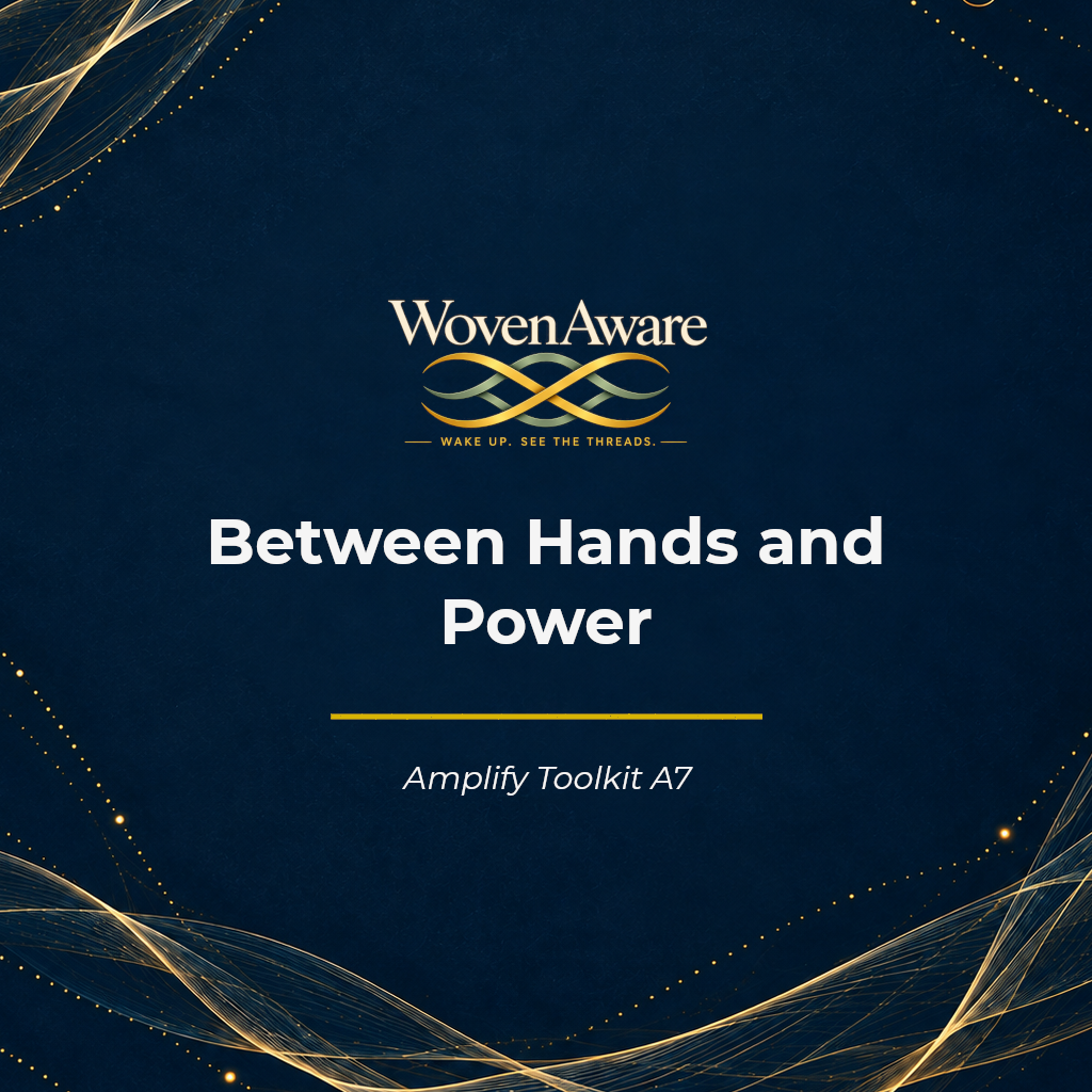 Between Hands and Power