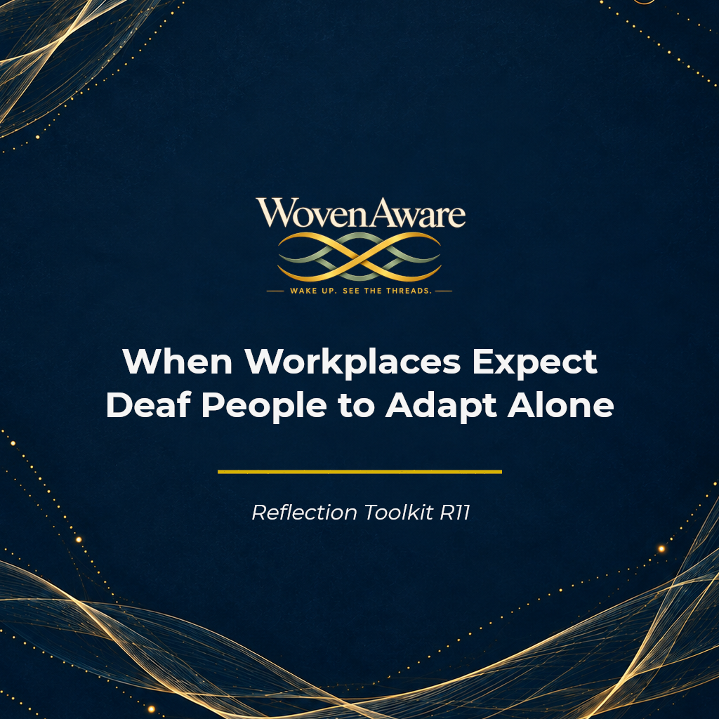 When Workplaces Expect Deaf People to Adapt Alone