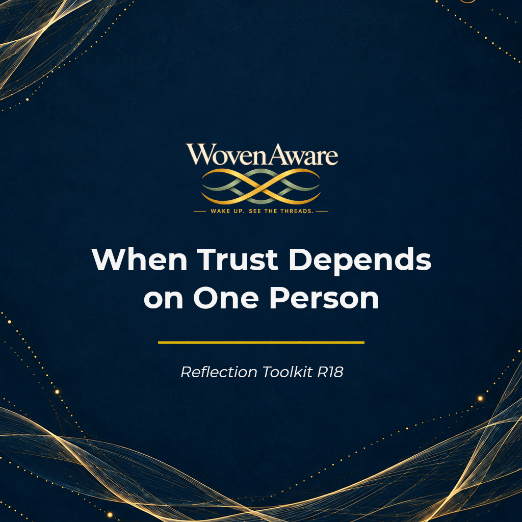 When Trust Depends on One Person