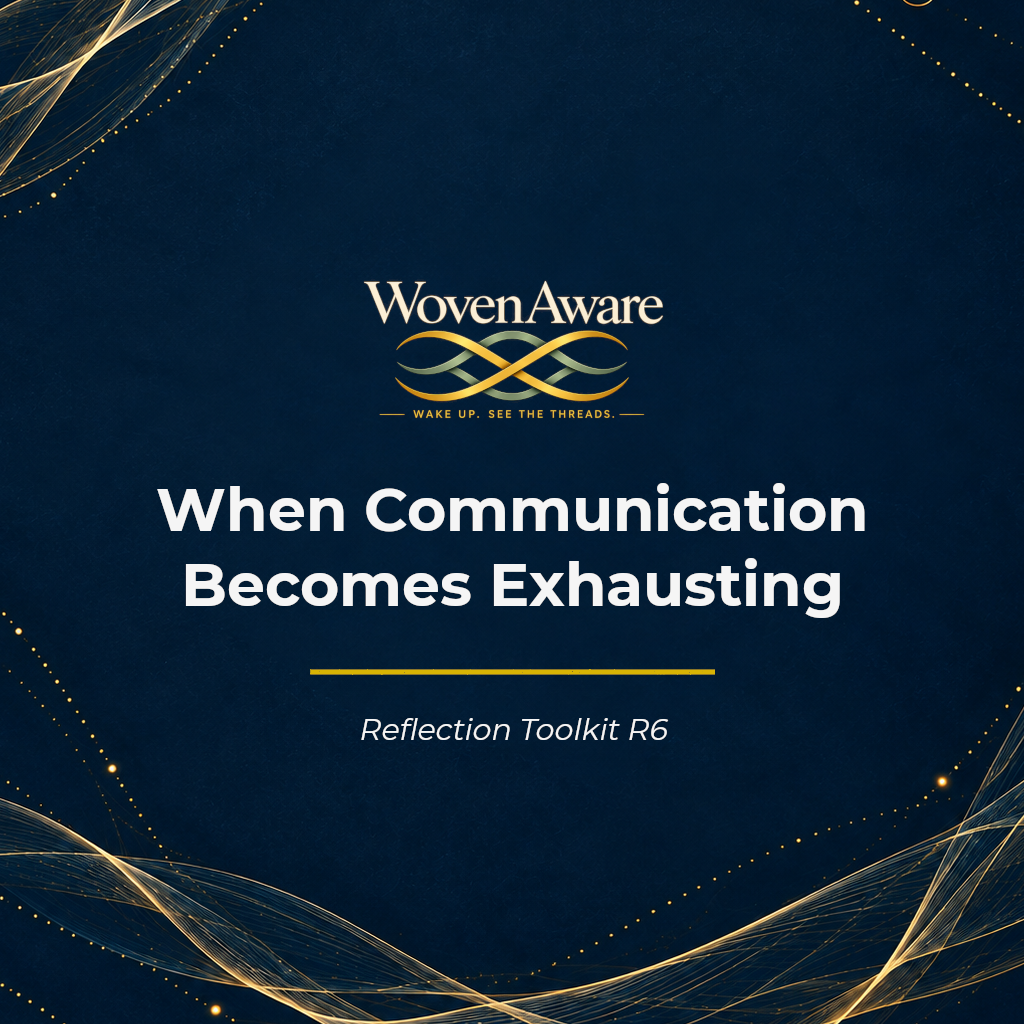 When Communication Becomes Exhausting