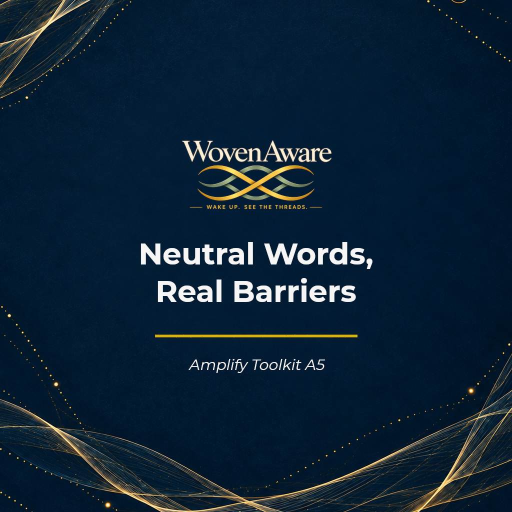 Neutral Words, Real Barriers