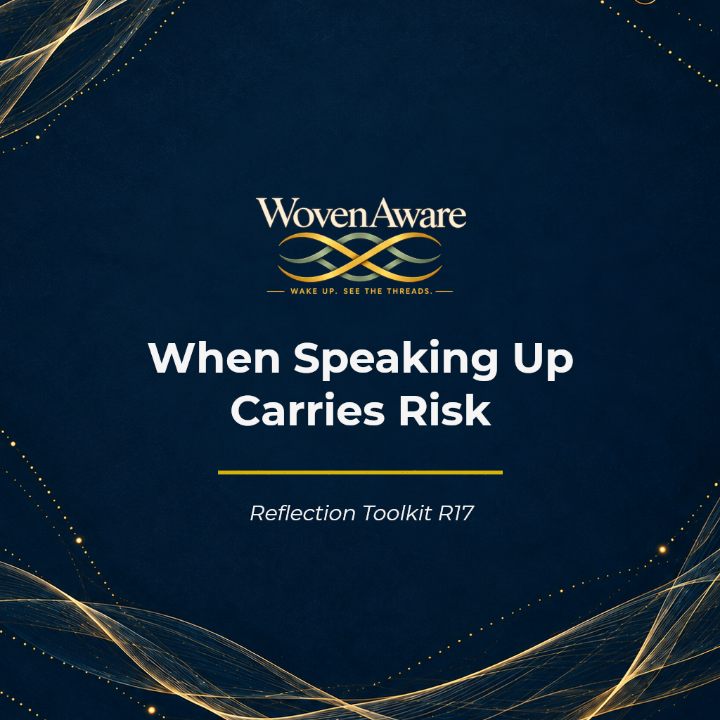 When Speaking Up Carries Risk