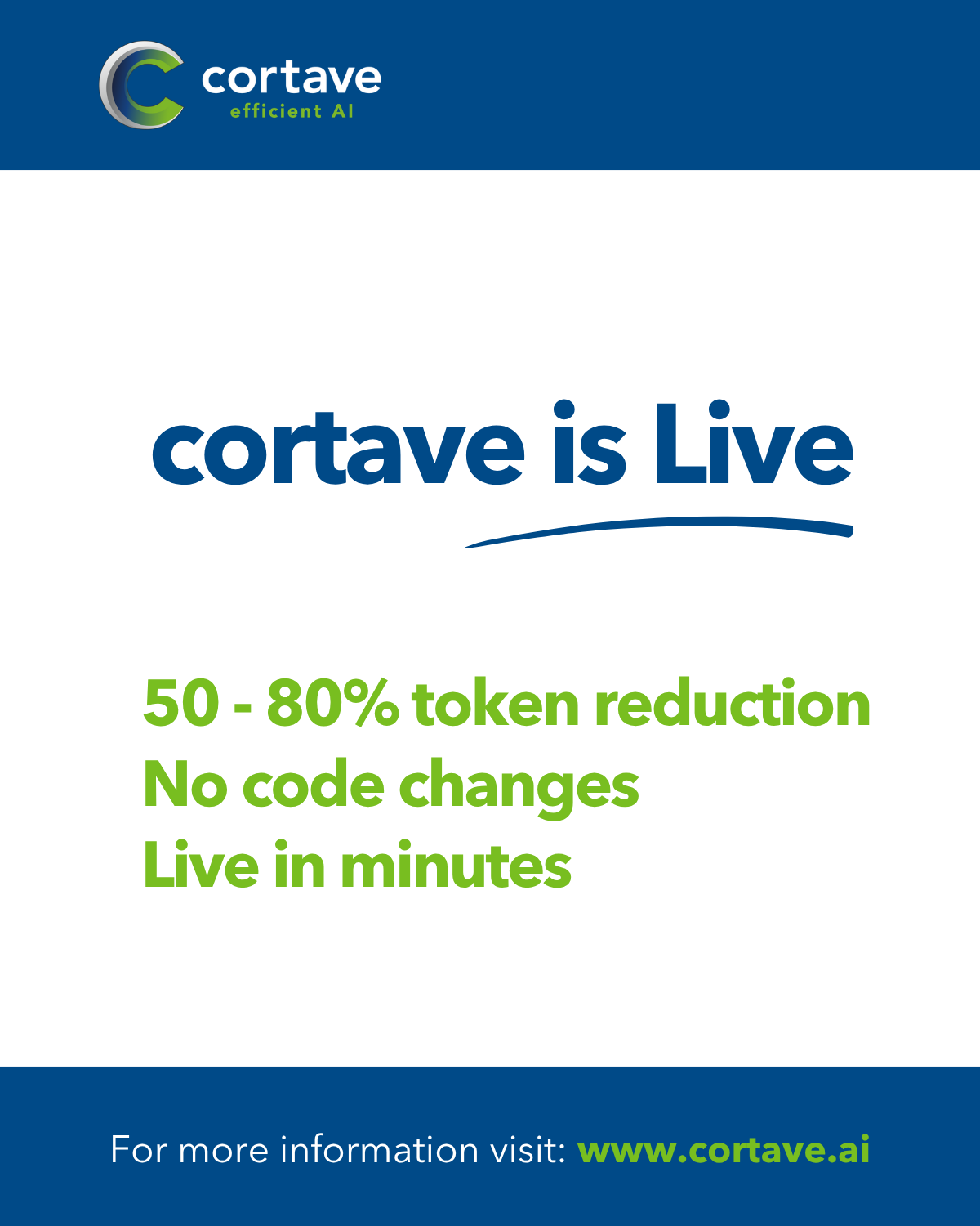 Press Release: cortave is Live!