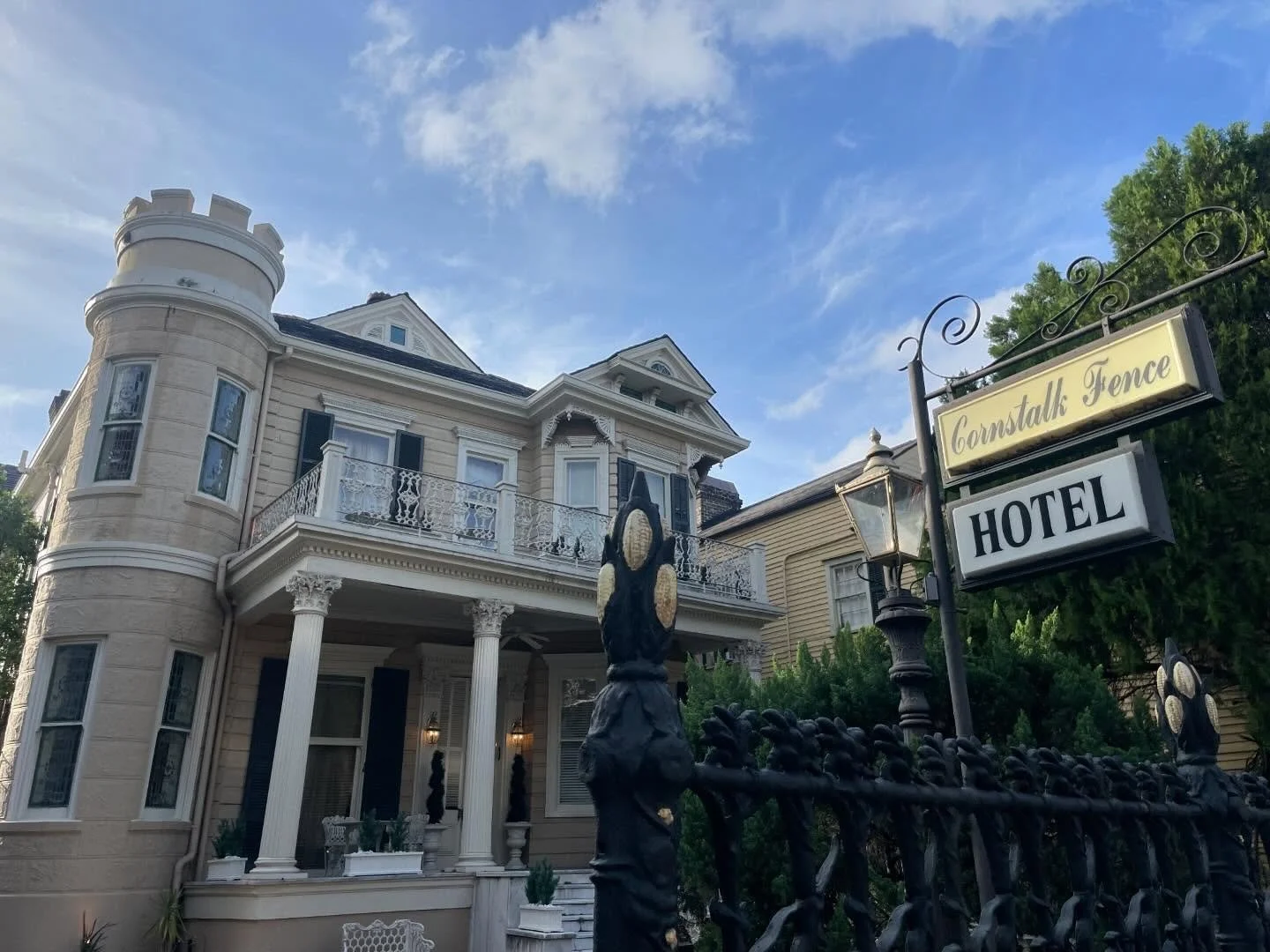 The historic Cornstalk Hotel, the 208-year-old French Quarter landmark that shut down four years ago during the pandemic and never reopened, is back on the market after a sale of the property fell through earlier this year.

The boutique hotel &mdash