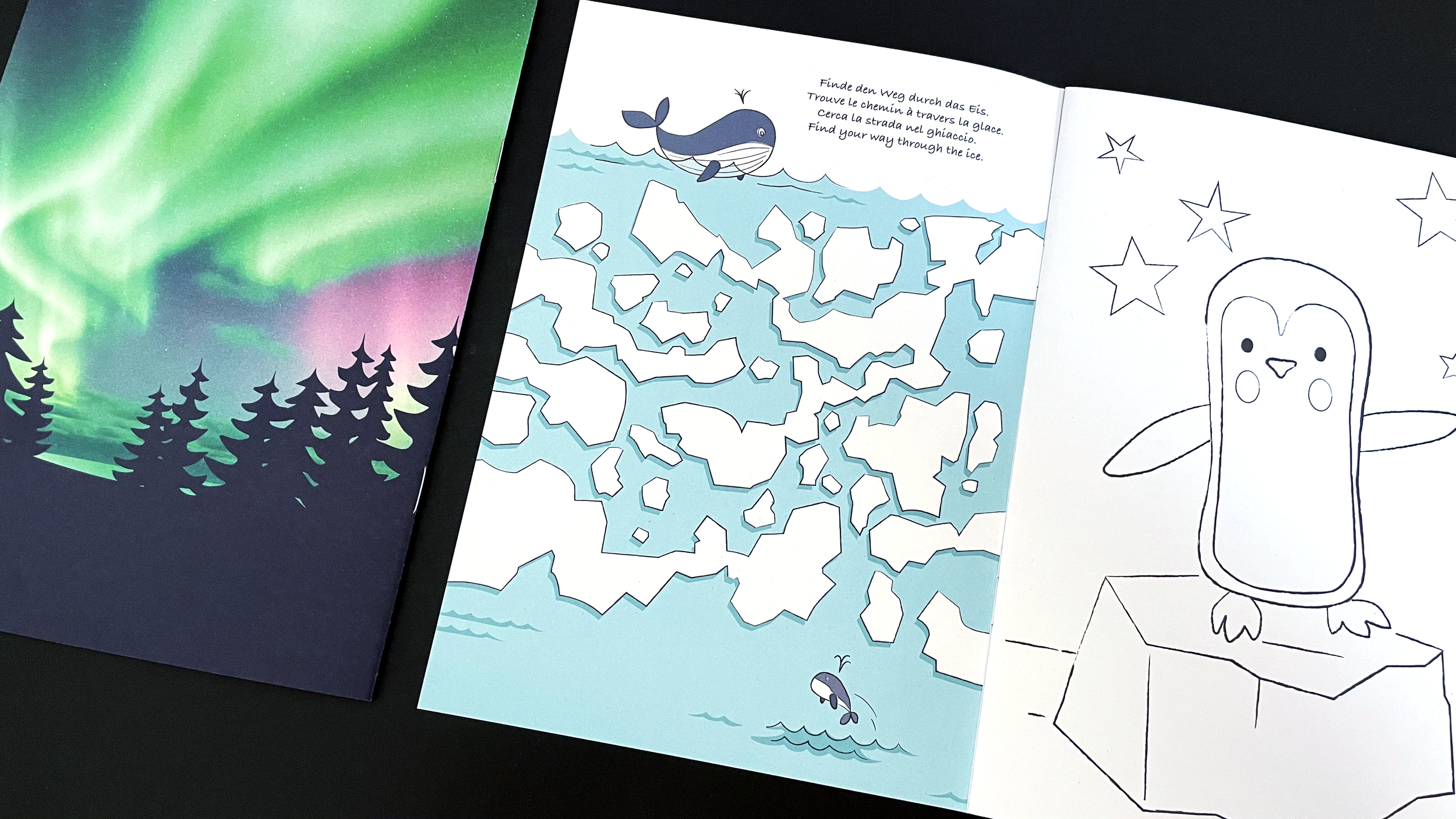 Illustrationen Knobelheft "Schreib dem Christkind"