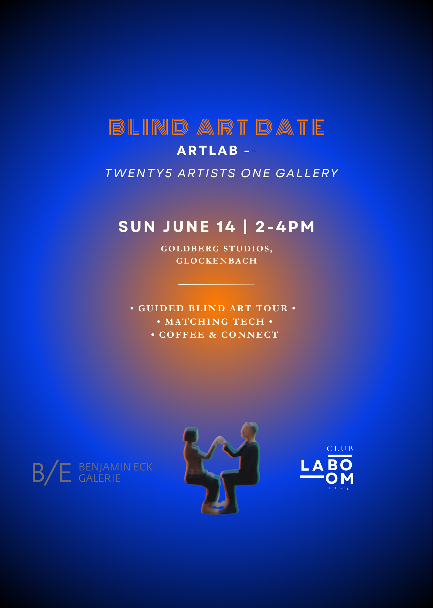 [Club LA BOOM x Galerie Benjamin Eck]  Guided Blind Art Tour + Matching Tech