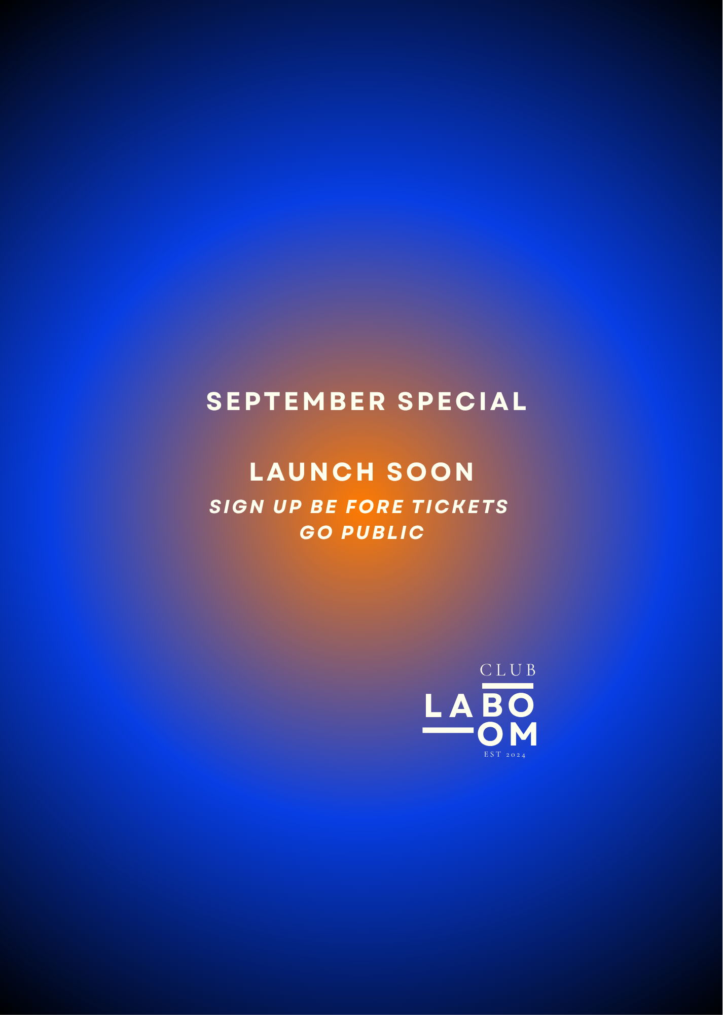 September Special - Launch Here Soon