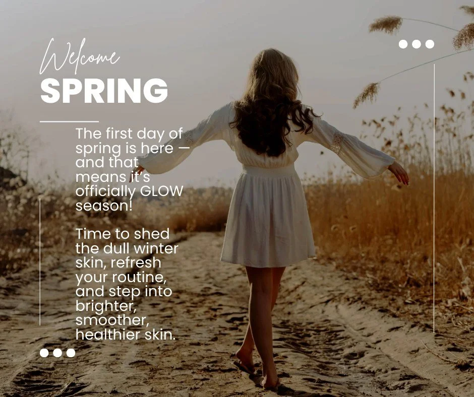 🌸 HELLO, SPRING 🌸
The first day of spring is here &mdash; and that means it&rsquo;s officially GLOW season at Lone Star Aesthetics ✨
Time to shed the dull winter skin, refresh your routine, and step into brighter, smoother, healthier skin.
Spring i
