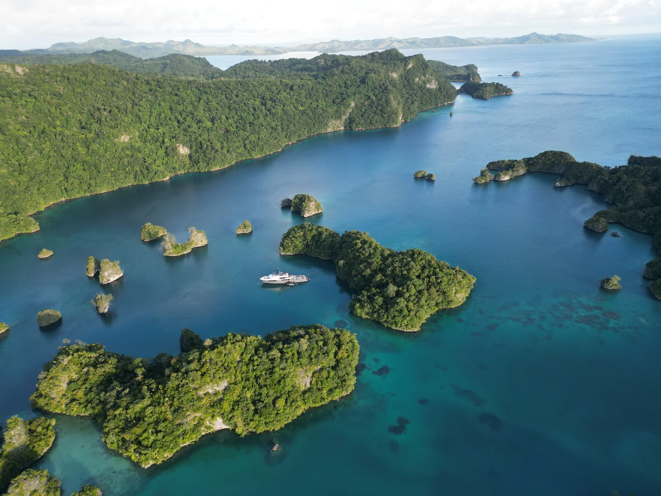 Arriving in the South Pacific