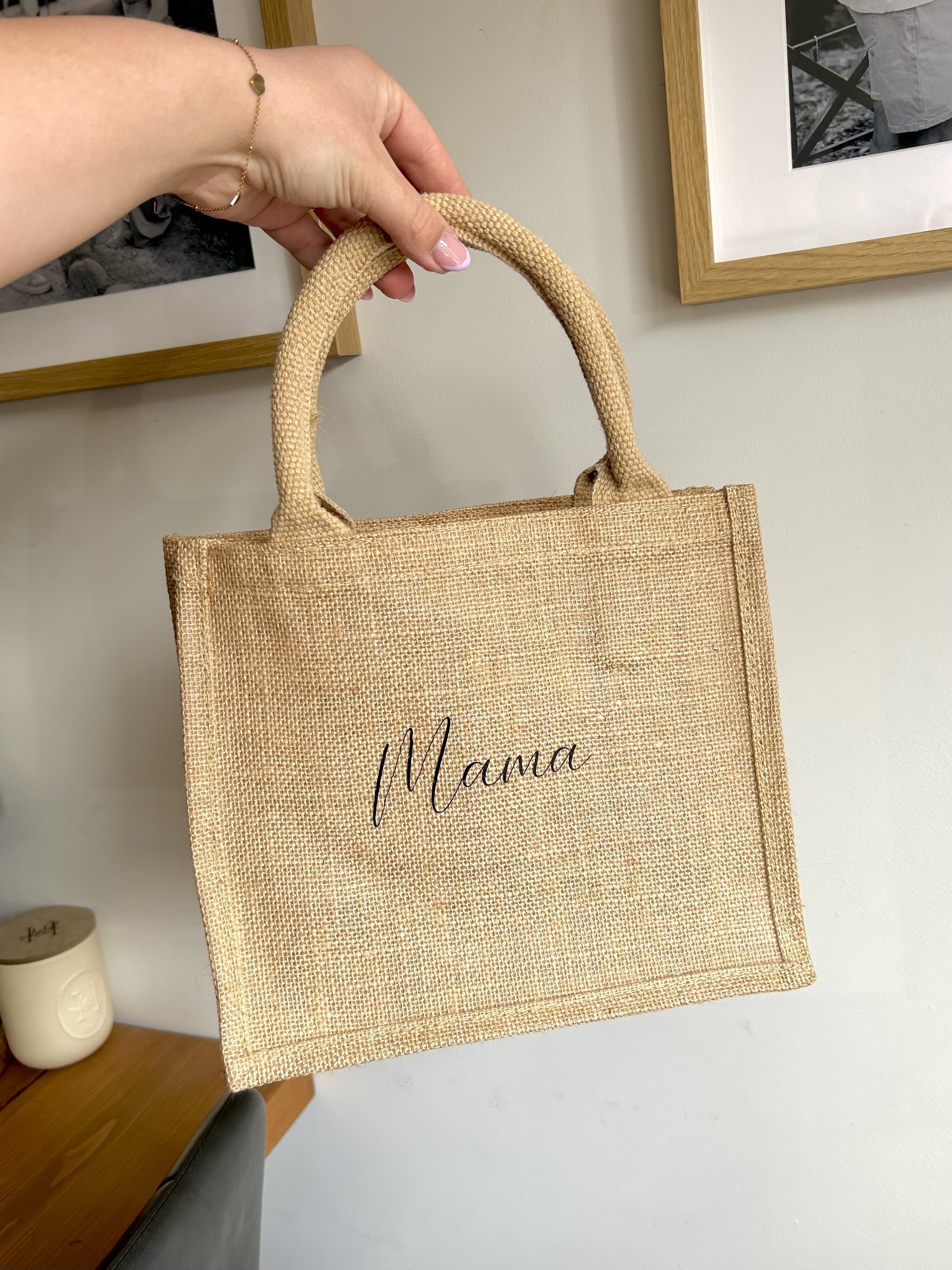 'Mama' Jute Bag