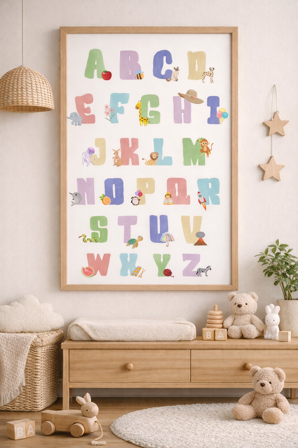 Alphabet Nursery Print