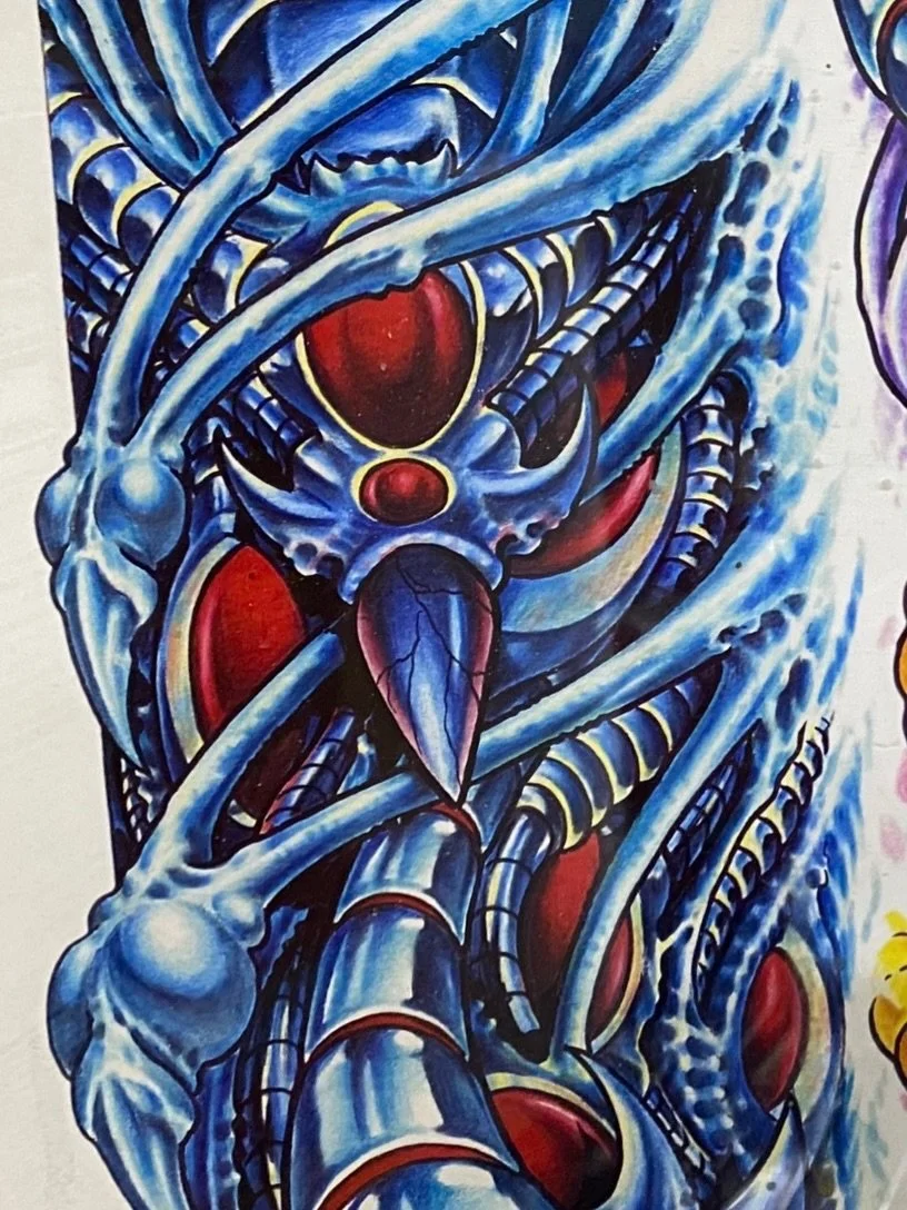 Steel under skin.

Before it was trending&hellip; it was being done. 

Edward Lee was putting biomech to skin before most artists knew what it was.
Now we&rsquo;re opening the books.

Custom biomech.
Built to your anatomy.
No repeats. No shortcuts.

