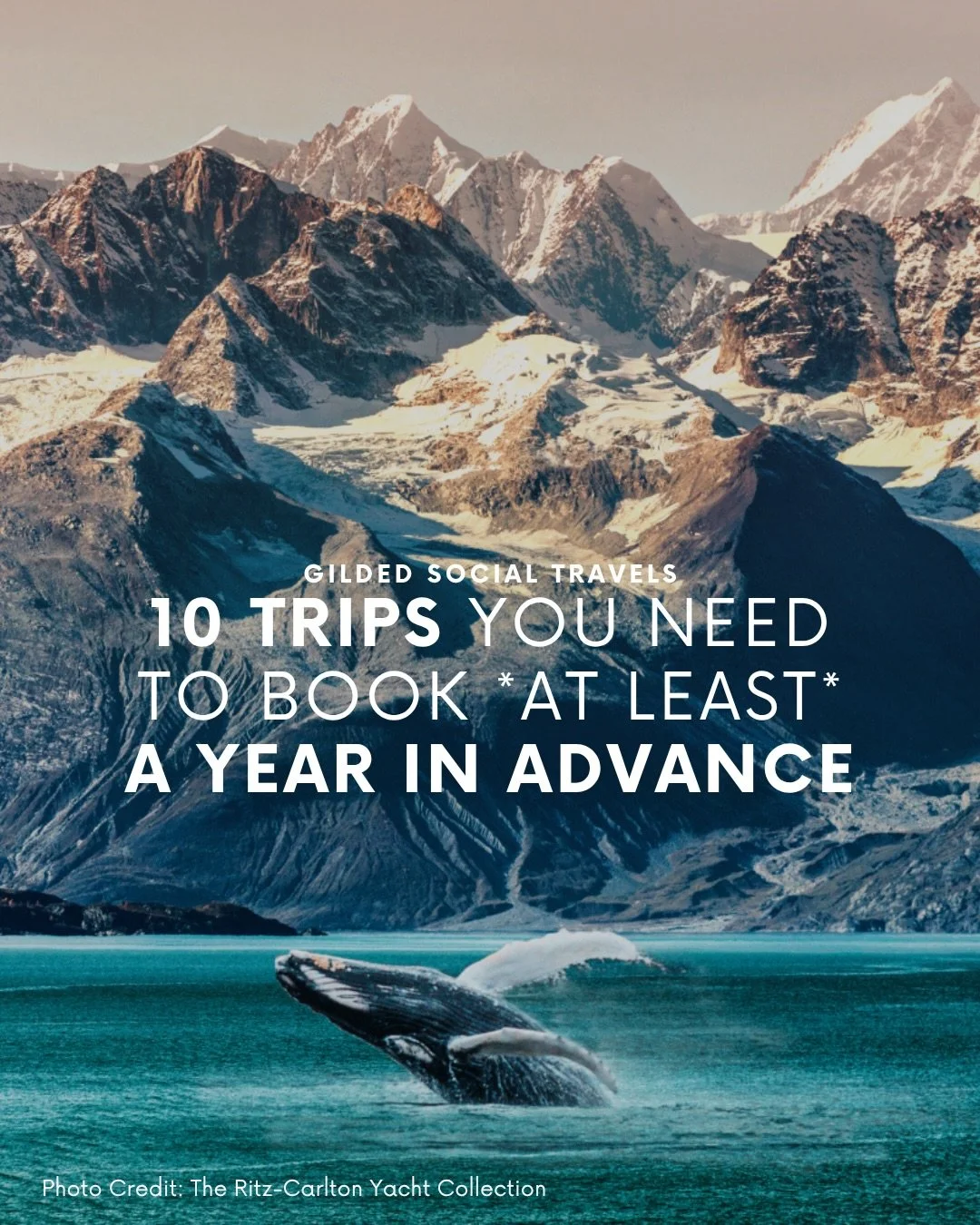 Recently received your tax refund and it&rsquo;s burning a hole in your pocket? Let&rsquo;s book one of these amazing trips of a lifetime that you might need a littttttle extra time to budget for.