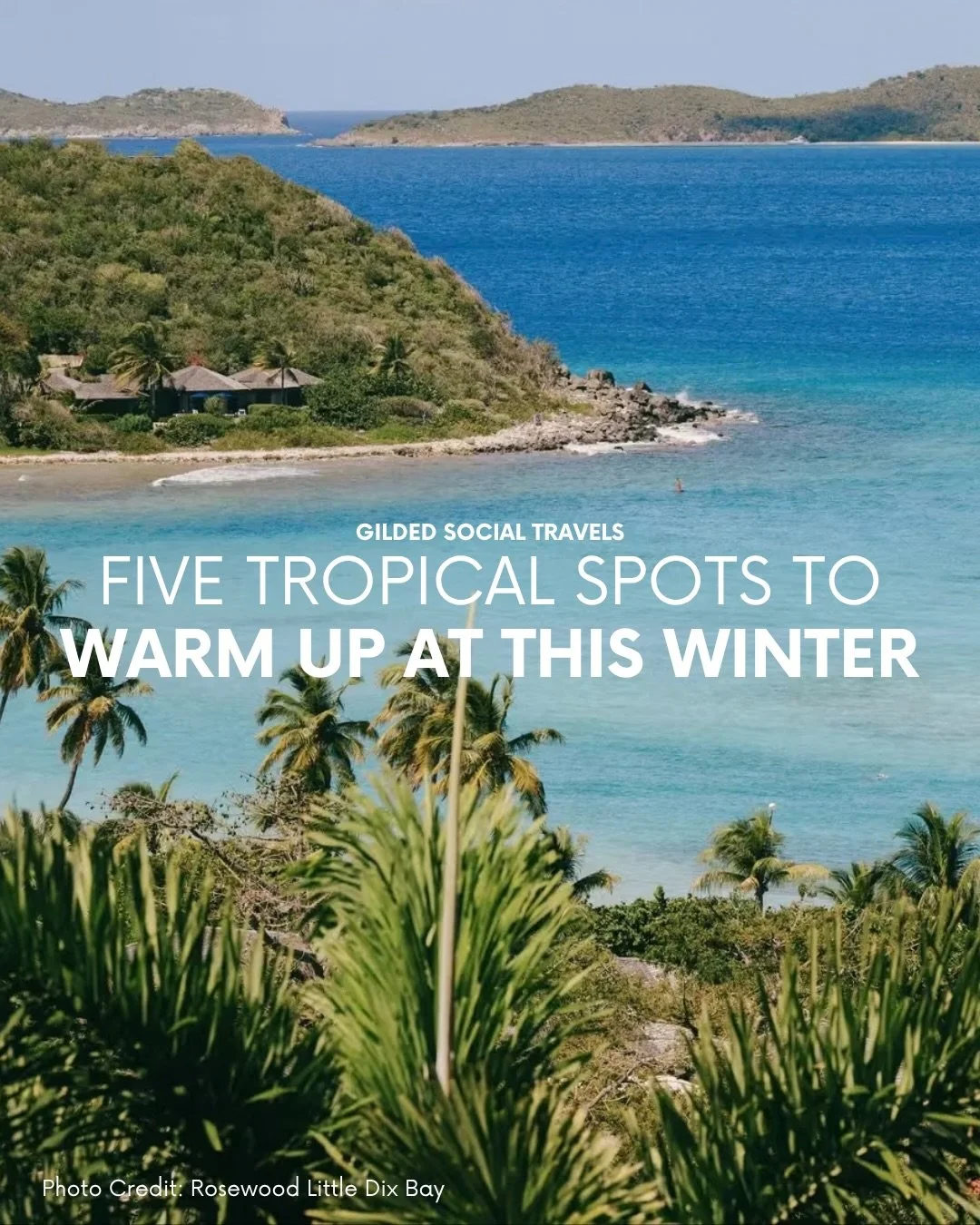 Is the chill in the air already making you itch for a warm up? These 5 spots are at the top of our list. Let&rsquo;s plan NOW for that mid-winter getaway. ☀️